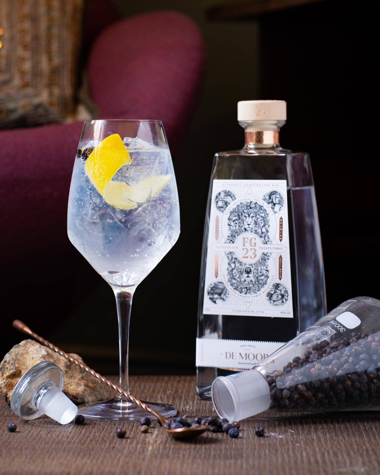 Flemish Gin 23 - Handcrafted premium gin from Belgium